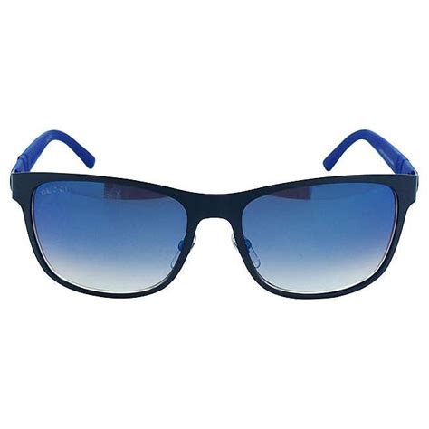 gucci gg 2247/s|Gucci Men's GG 2247S 2247/S 4VD/KM Matte Blue Sunglasses .